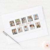 Custom Best Mom Sticker | Mother's Day Gift 長方形シール (封筒)
