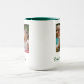 Custom Bestie Name Photo Mug マグカップ (中央)