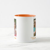 Custom Bestie Name Photo Mug マグカップ (中央)