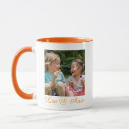 Custom Bestie Name Photo Mug マグカップ