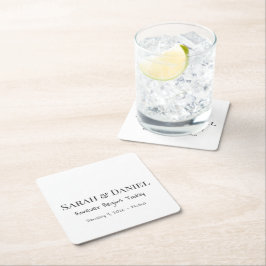 Custom Beverage Coasters Custom Paper Coasters スクエアペーパーコースター