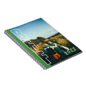 Custom BFF Photo Illusion Green Notebook ノートブック (右側)