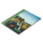 Custom BFF Photo Illusion Green Notebook ノートブック (左側)