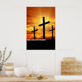 Custom Bible Verse Or Personalized Saying Quotes  ポスター (キッチン)