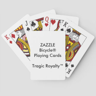 Custom Bicycle® TRAGIC ROYALTY™ Playing Cards トランプ
