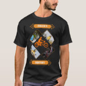 Custom Biker Photo Collage Tシャツ (正面)