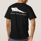 Custom Billiards Pool League Team Gear Tシャツ (裏面)