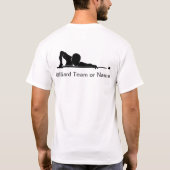 Custom Billiards Pool League Team Gear Tシャツ (裏面)