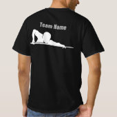 Custom Billiards Pool League Team Gear Tシャツ (裏面)