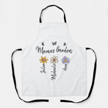 Custom Birth Flower Mug Names, Mama's Garden Gift