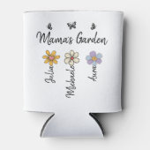 Custom Birth Flower Mug Names, Mama's Garden Gift 缶クーラー (正面)