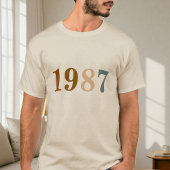 Custom Birth Year tshirt, Personalized Birthday Tシャツ