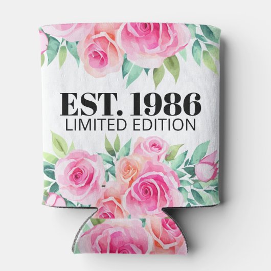 Custom Birthday Cooler 缶クーラー (裏面)