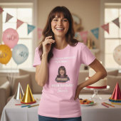 Custom Birthday Photo Shirt – Personalized Face Tシャツ