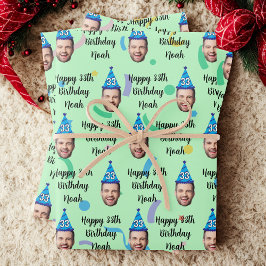 Custom Birthday Wrapping Paper ラッピングペーパーシート