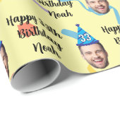 Custom Birthday Wrapping Paper, Happy Birthday ラッピングペーパー (ロールコーナー)