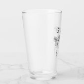 Custom birthflower Engrave name family タンブラーグラス (右)