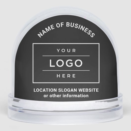 Custom Black Business Name and Logo (正面)