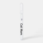 Custom Black Cat iPhone Case – Add Name iPhone 16ケース (左側面)