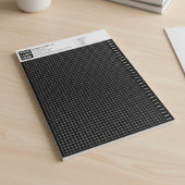 Custom Black Engineering Graph Paper Pad with Logo ノートパッド