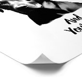 Custom Black Lab Christmas Poster Instant Download ポスター (角)