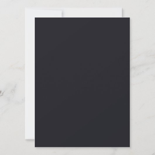 Custom black simple Design Add Photo or Text (裏面)