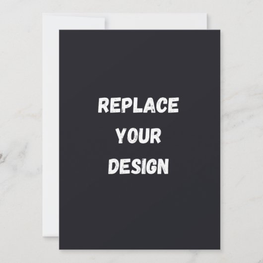 Custom black simple Design Add Photo or Text (正面)