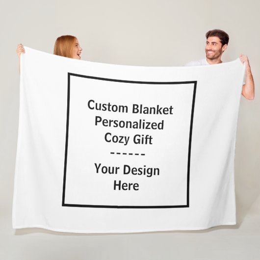 Custom Blanket – Personalized Cozy Gift フリースブランケット (インサイチュ)