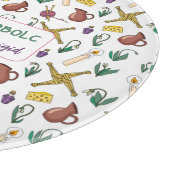 Custom Blessed Imbolc Light Renewal Brigid  カッティングボード (角)