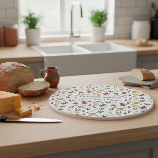 Custom Blessed Imbolc Light Renewal Brigid  カッティングボード