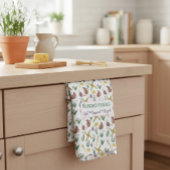 Custom Blessed Imbolc Light Renewal Brigid  キッチンタオル