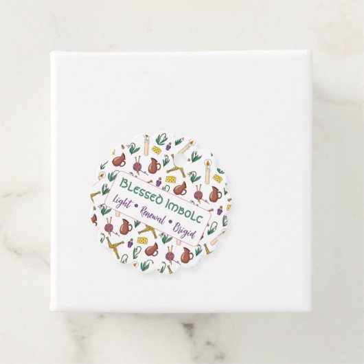 Custom Blessed Imbolc Light Renewal Brigid  フェイバータグ (インサイチュ)