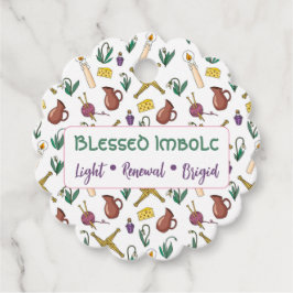 Custom Blessed Imbolc Light Renewal Brigid  フェイバータグ