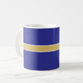 Custom Blue 50th Class Reunion Favor Mug コーヒーマグカップ (正面左)