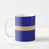 Custom Blue 50th Class Reunion Favor Mug コーヒーマグカップ (左)