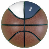 Custom Blue Basketball with Name, Number, Team バスケットボール (右)