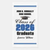 Custom Blue Class of 2026 Graduation Party (正面)