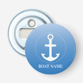 Custom Boat Name Bottle Openers Nautical Bar Gift 栓抜き (正面)