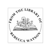 CUSTOM BOOK STAMP ラバースタンプ (インプリント)