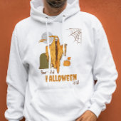 Custom Booty Pun Flirty Skeleton Halloween Costume パーカ