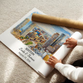 Custom Boston Wall Art, Massachusetts Poster ポスター