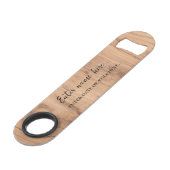 Custom Bottle Opener – Personalized with Name スピード栓抜き (正面アングル)