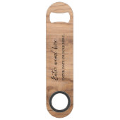 Custom Bottle Opener – Personalized with Name スピード栓抜き (正面)