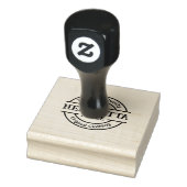 Custom Boutique Style Round Logo Rubber Stamp ラバースタンプ (スタンプ)