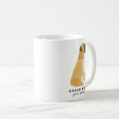 Custom Boxer Mom Mug, Personalized Boxer Dog mug コーヒーマグカップ (正面右)