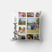Custom Boyfriend Photo Collage クッション (正面)