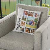 Custom Boyfriend Photo Collage クッション