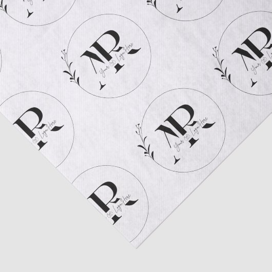 Custom Brand Logo Business Company Packaging 薄葉紙 (詳細)