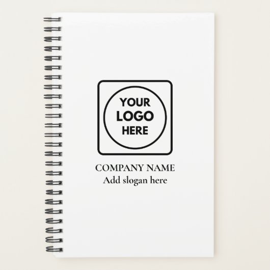 Custom Branded Company Logo Business Planner プランナー手帳 (正面)