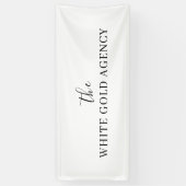 Custom Branded Company Logo Display Design 横断幕 (縦)